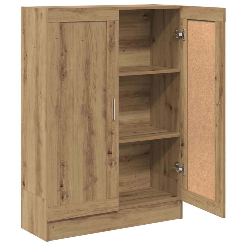 Bibliothèque chêne artisanal 82,5x30,5x115 cm bois d'ingénierie - XIOS
