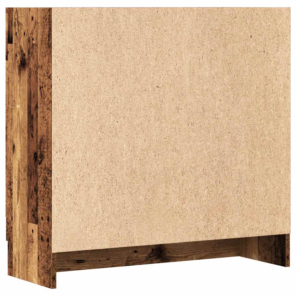 Meuble vieux bois 82,5x30,5x80 cm bois d'ingénierie - XIOS