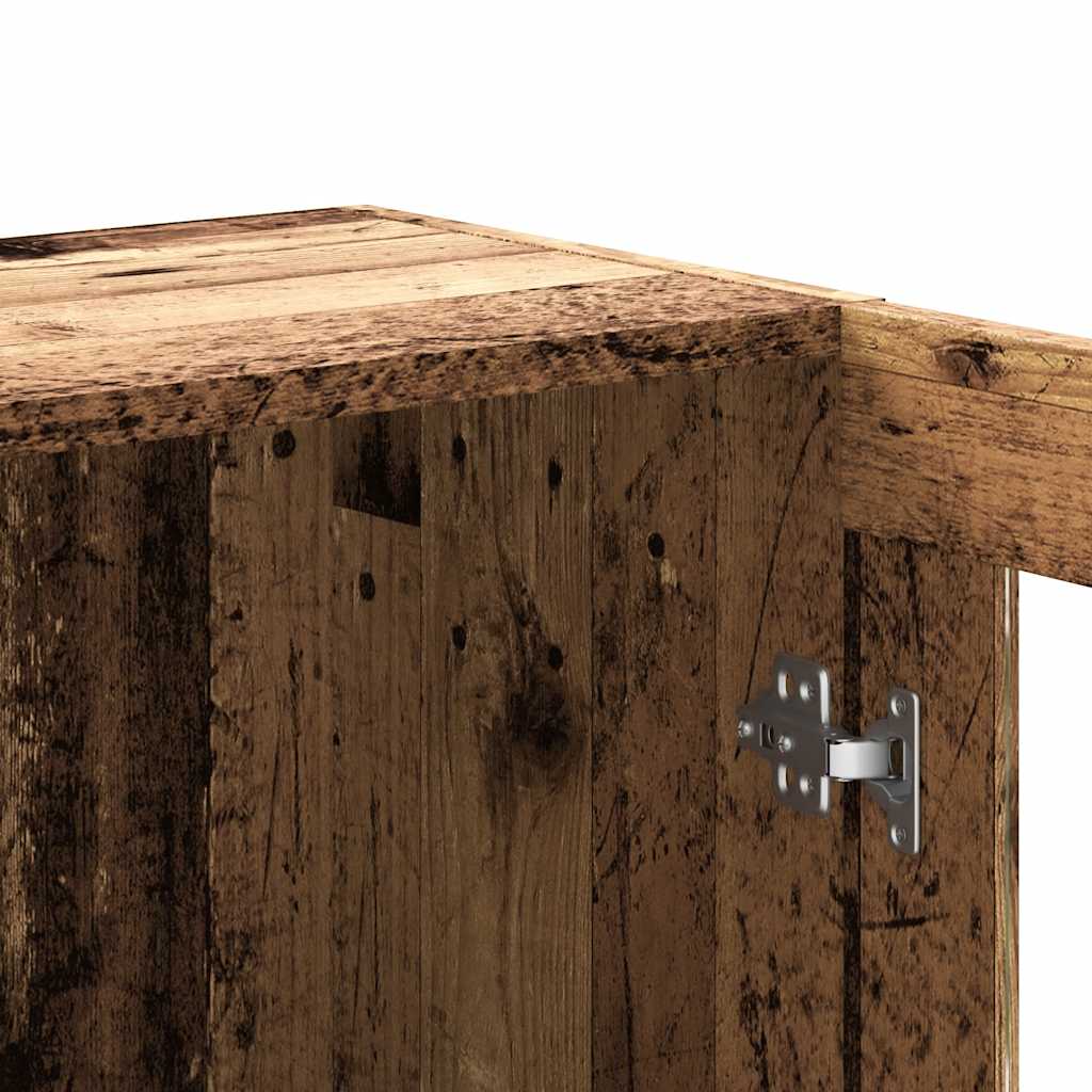 Meuble vieux bois 82,5x30,5x80 cm bois d'ingénierie - XIOS