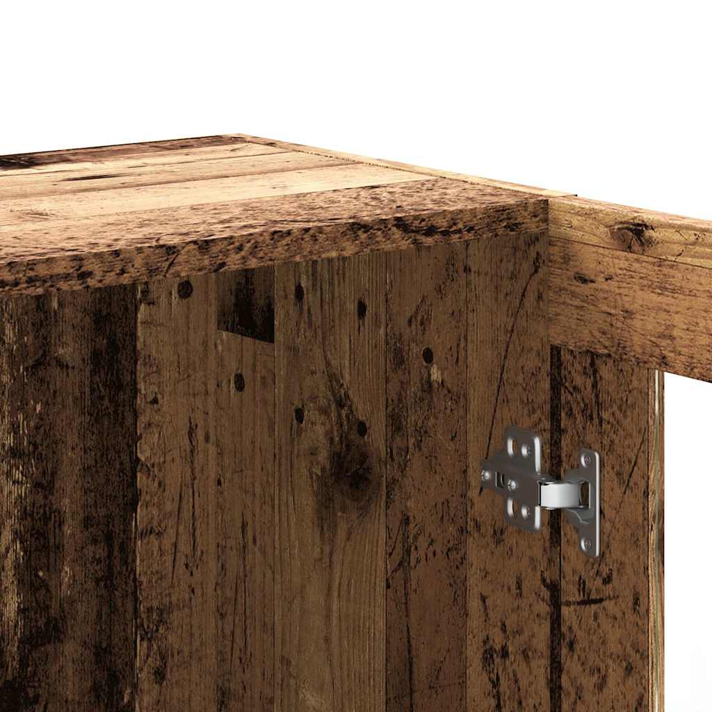 Meuble vieux bois 82,5x30,5x80 cm bois d'ingénierie - XIOS