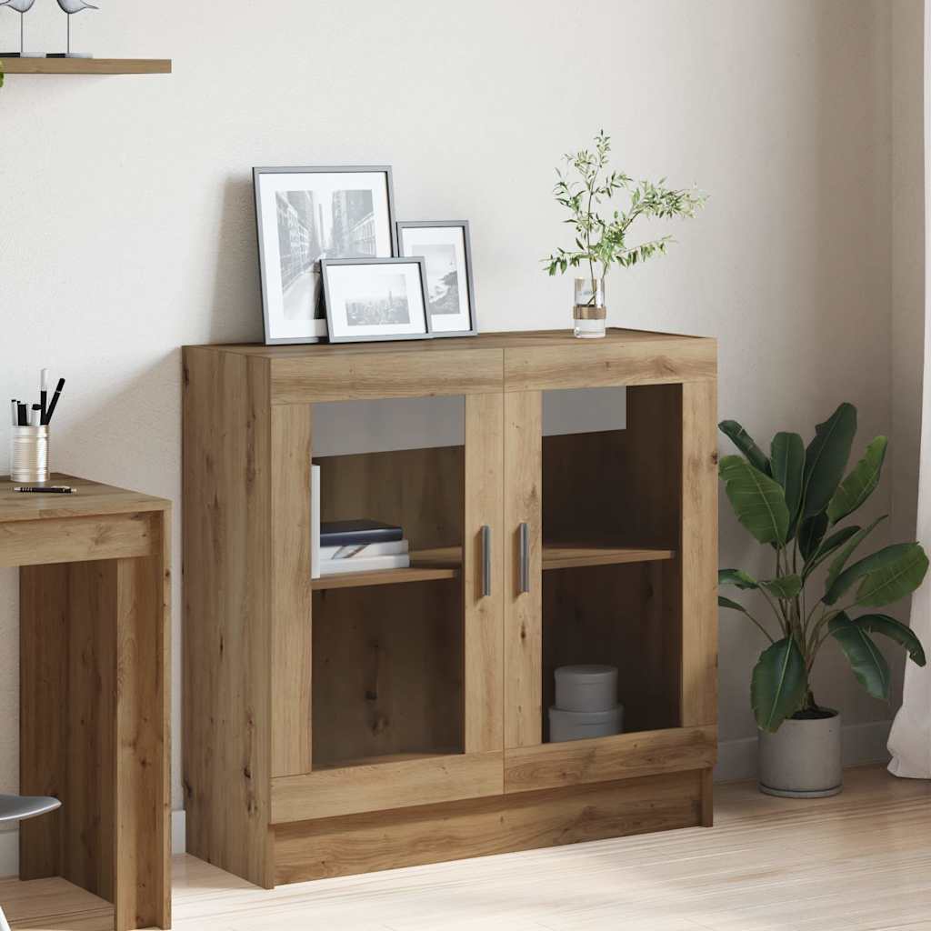 Bibliothèque chêne artisanal 82,5x30,5x80 cm bois d'ingénierie - XIOS