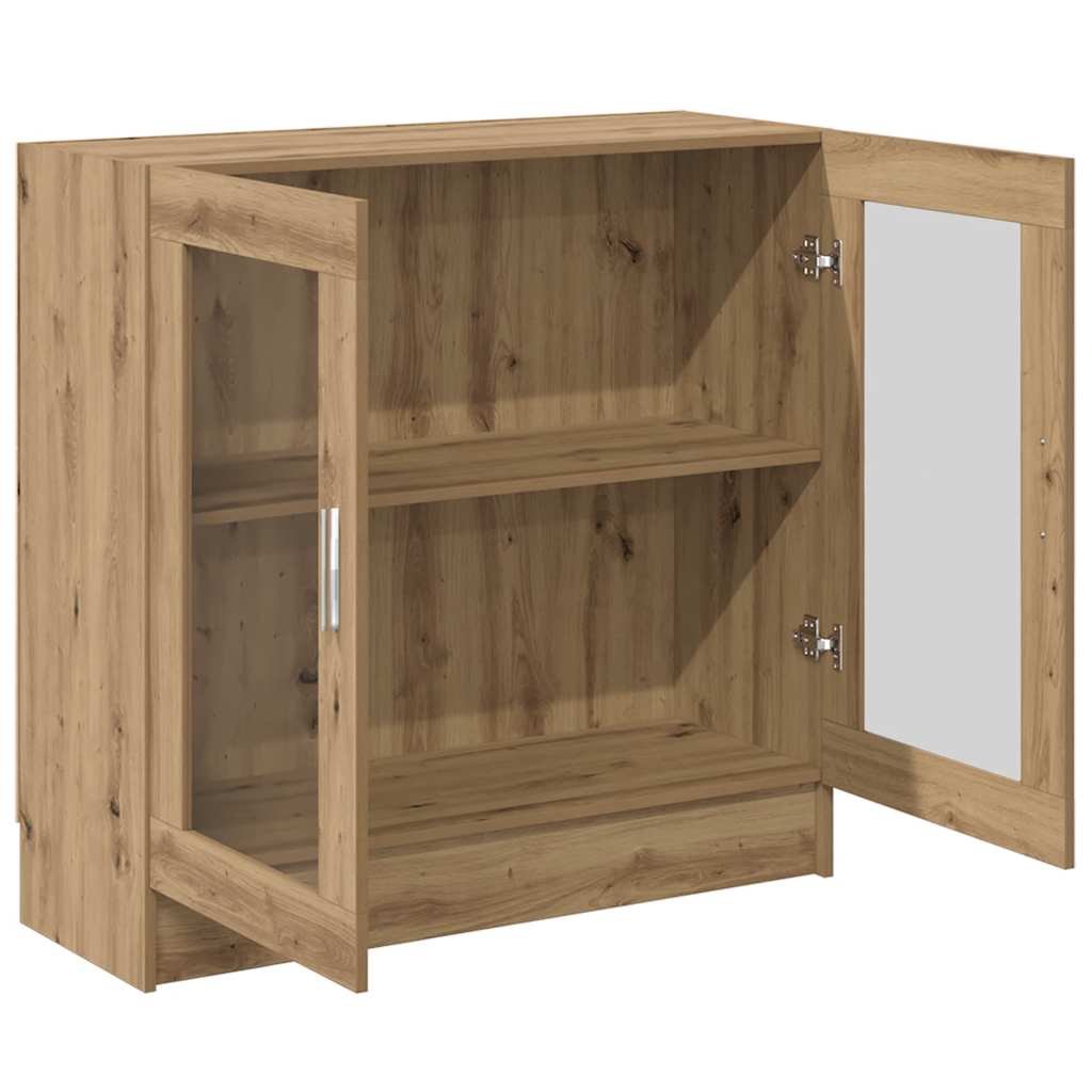 Bibliothèque chêne artisanal 82,5x30,5x80 cm bois d'ingénierie - XIOS