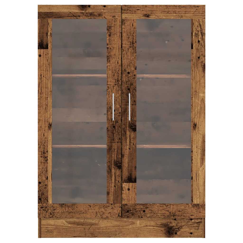 Bibliothèque vieux bois 82,5x30,5x115 cm bois d'ingénierie - XIOS