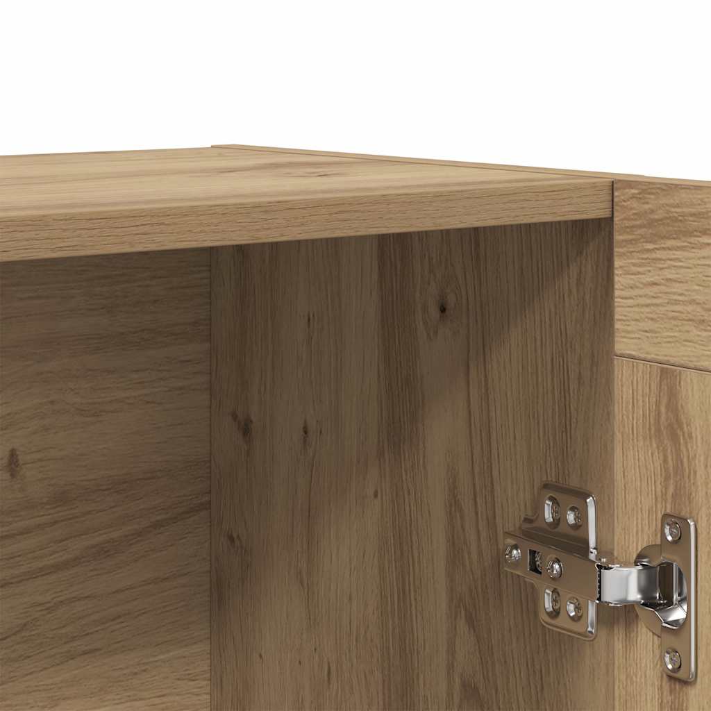 Bibliothèque chêne artisanal 82,5x30,5x115 cm bois d'ingénierie - XIOS