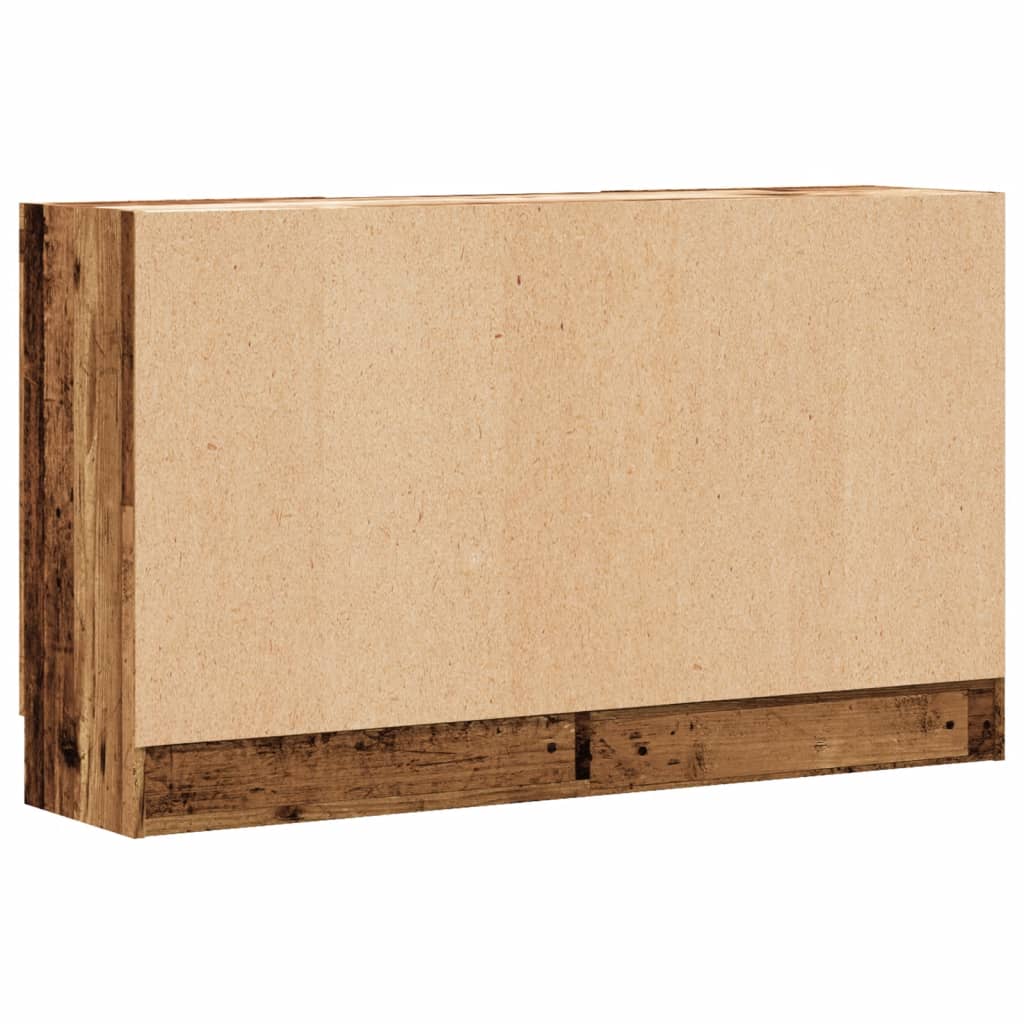 Buffet vieux bois 120x30,5x70 cm bois d'ingénierie - XIOS