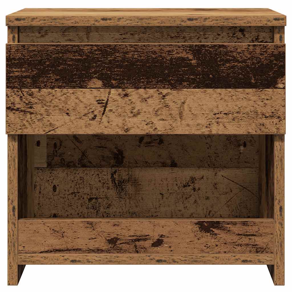 Tables de chevet 2 pcs vieux bois 40x30x39 cm bois ingénierie - XIOS