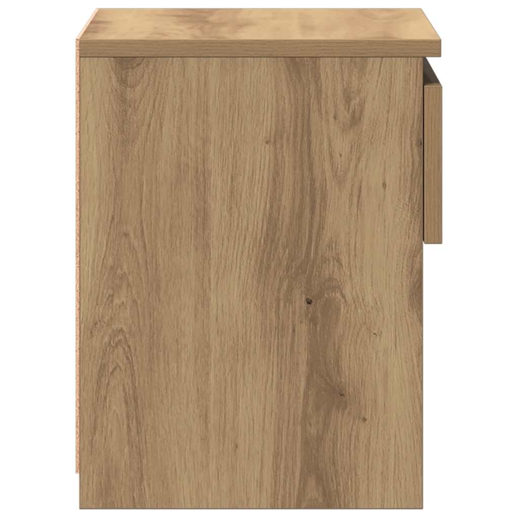 Tables de chevet 2 pcs chêne artisanal 40x30x39 cm - XIOS