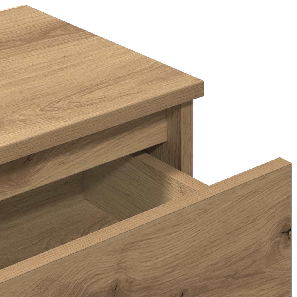 Tables de chevet 2 pcs chêne artisanal 40x30x39 cm - XIOS