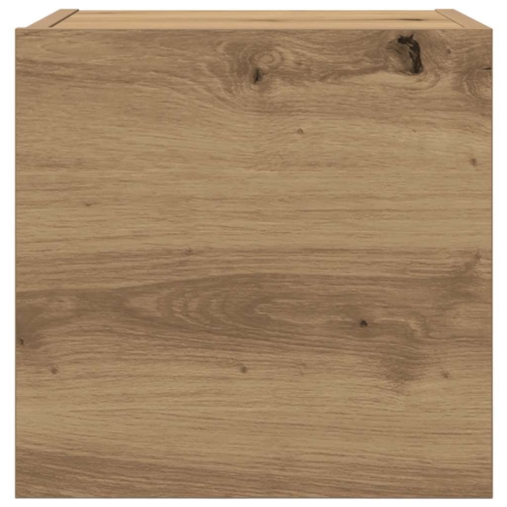 Meubles TV muraux 2 pcs chêne artisanal 30,5x30x30 cm - XIOS