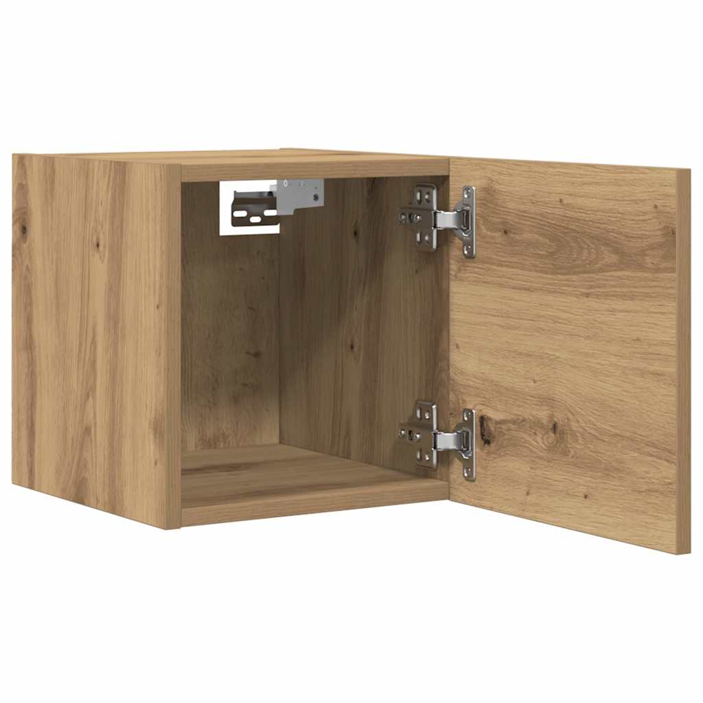 Meubles TV muraux 2 pcs chêne artisanal 30,5x30x30 cm - XIOS
