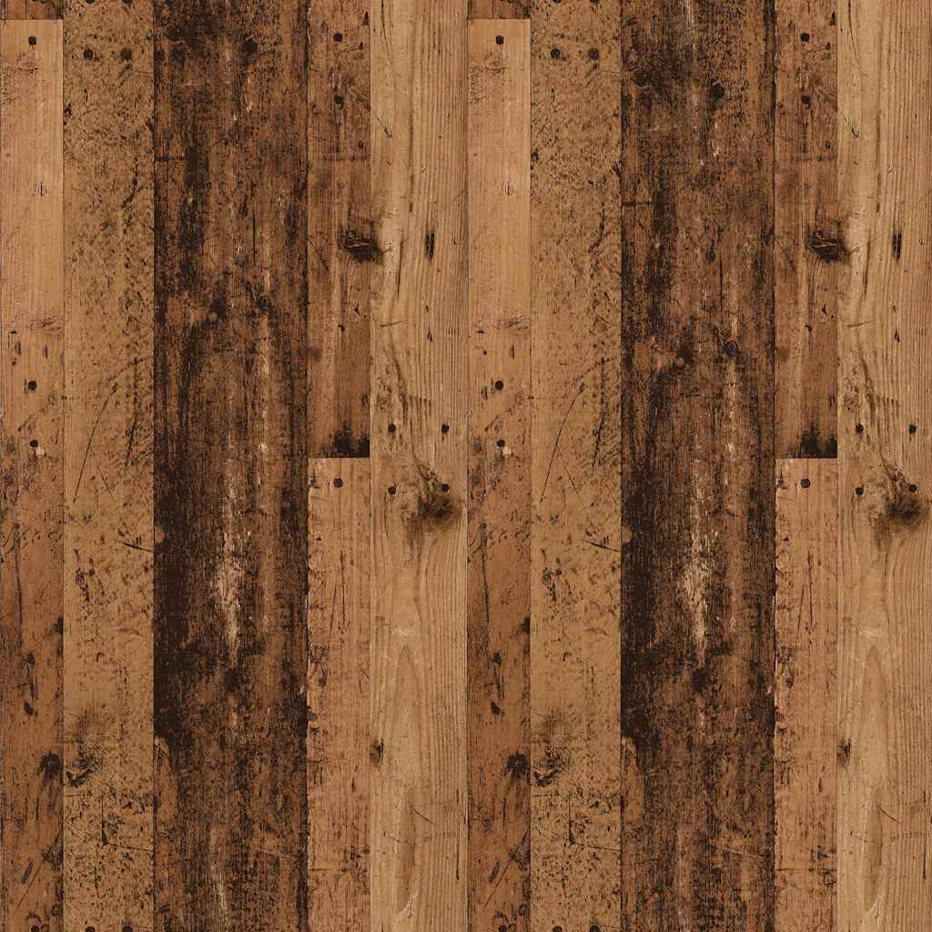 Meuble TV vieux bois 102x35x50 cm bois d'ingénierie - XIOS