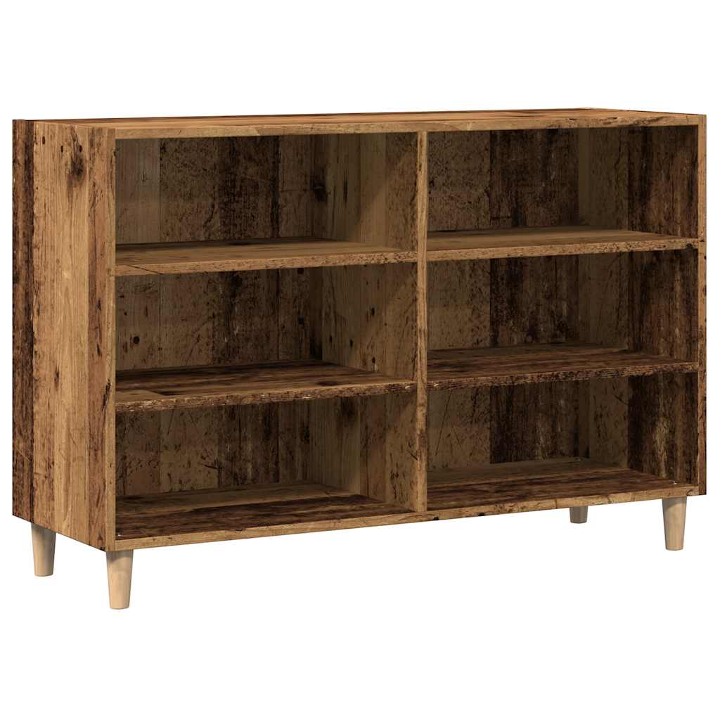 Buffet vieux bois 103,5x35x70 cm bois d'ingénierie - XIOS