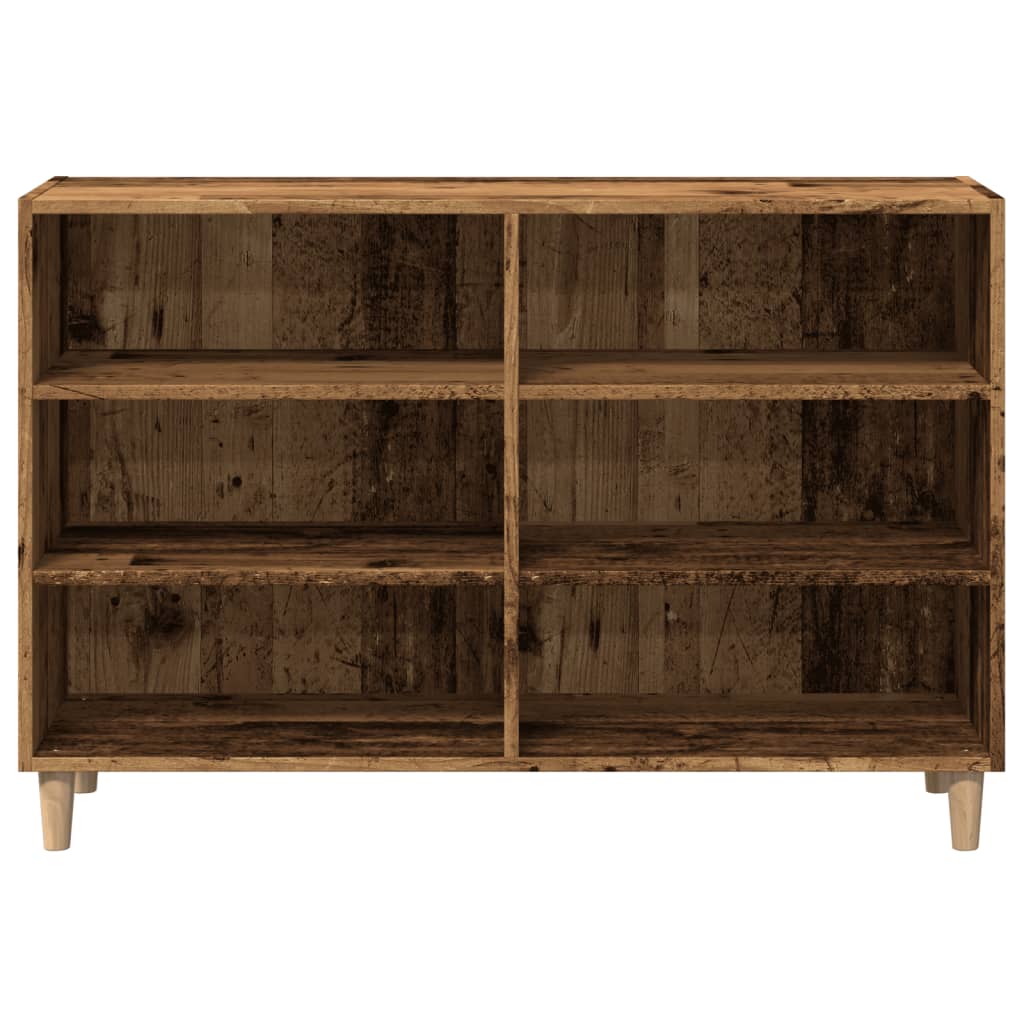 Buffet vieux bois 103,5x35x70 cm bois d'ingénierie - XIOS