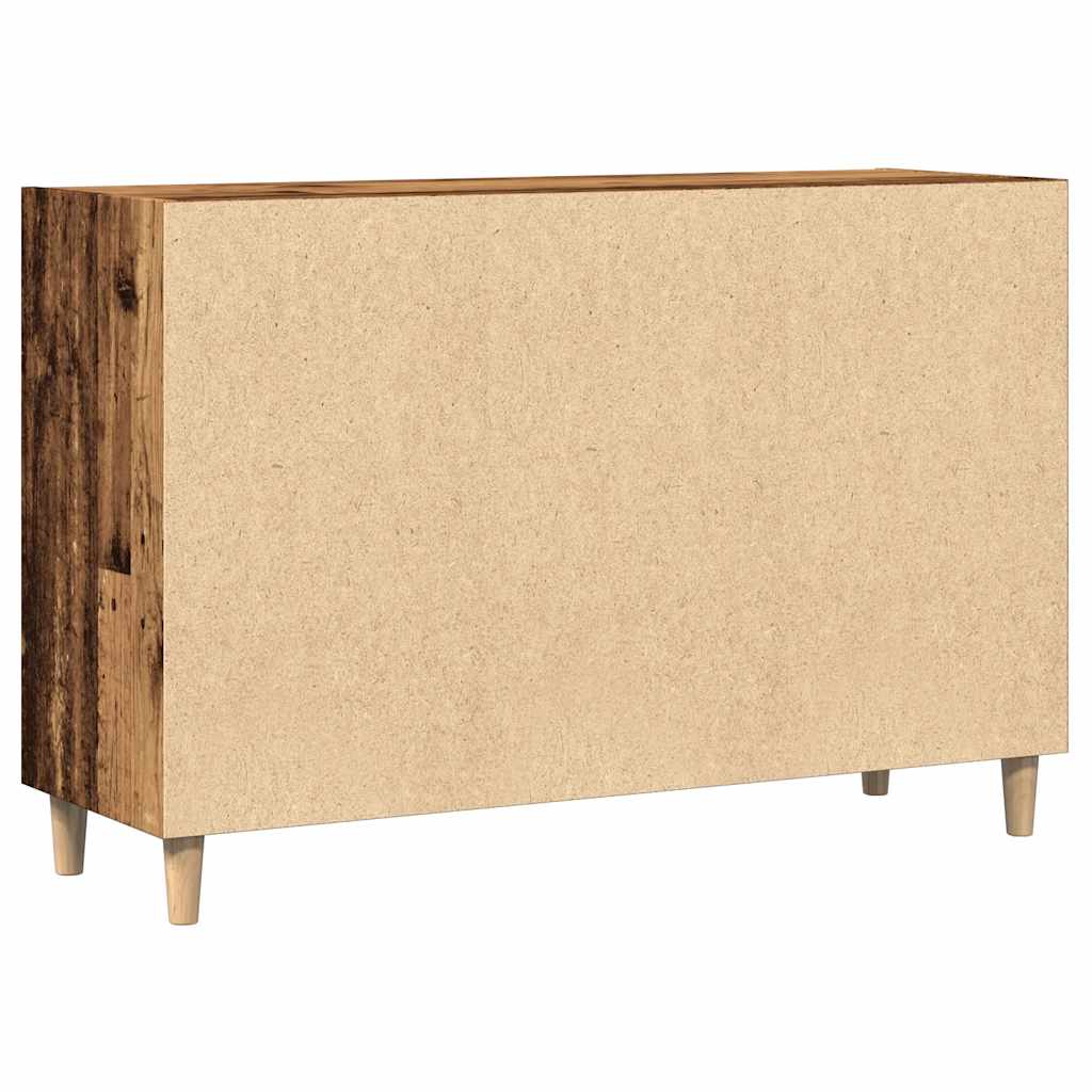 Buffet vieux bois 103,5x35x70 cm bois d'ingénierie - XIOS