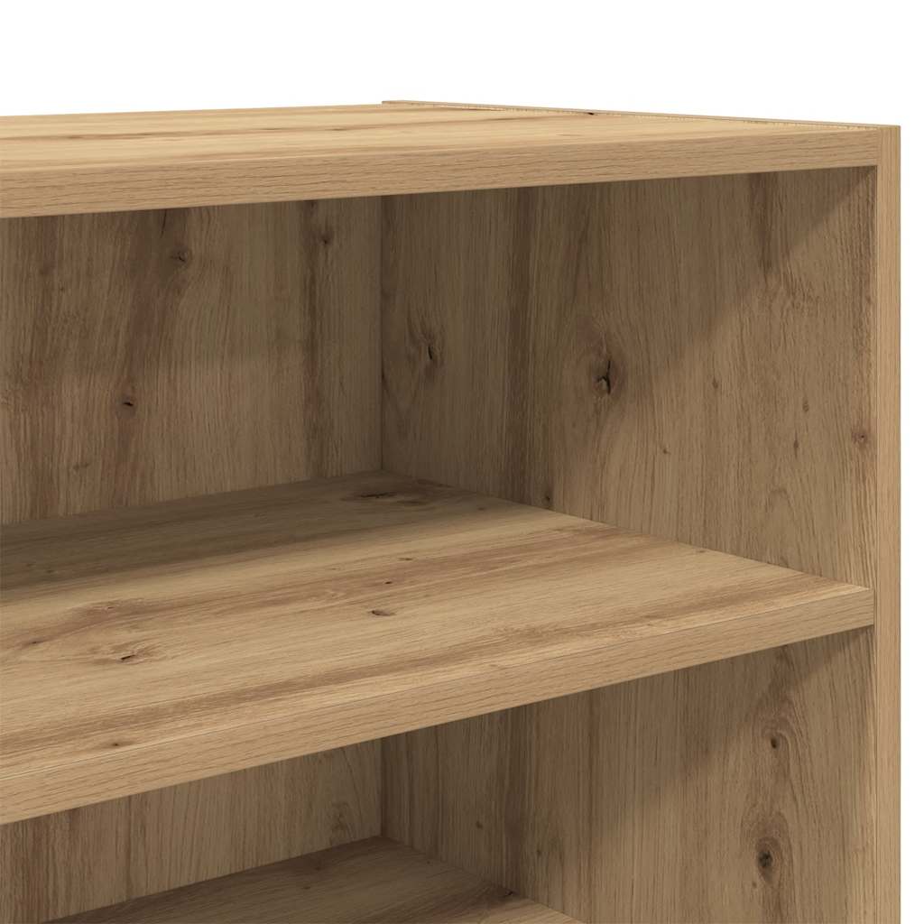 Buffet chêne artisanal 103,5x35x70 cm bois d'ingénierie - XIOS