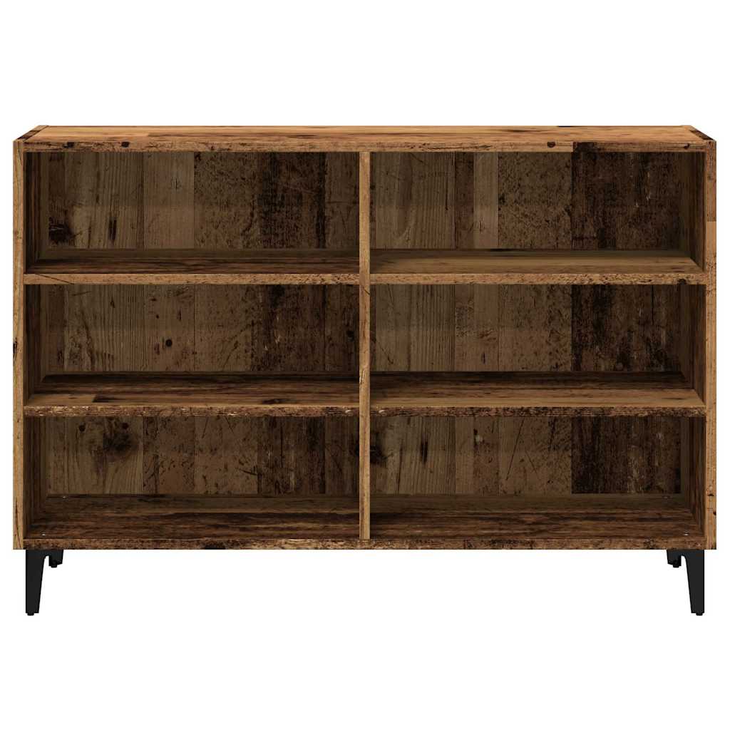 Buffet vieux bois 103,5x35x70 cm bois d'ingénierie - XIOS