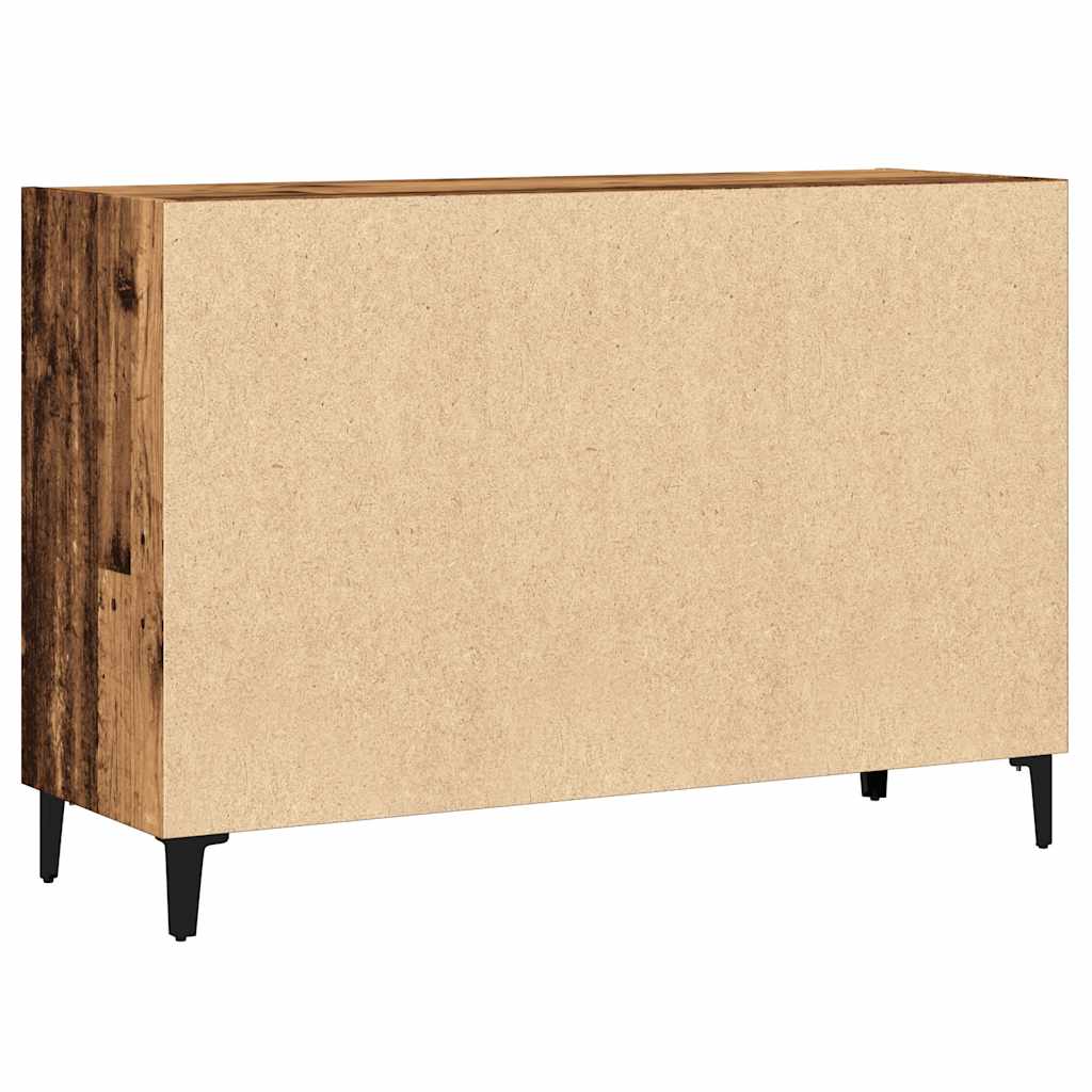 Buffet vieux bois 103,5x35x70 cm bois d'ingénierie - XIOS
