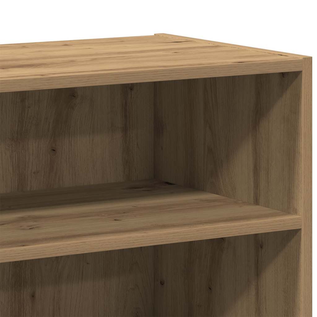 Buffet chêne artisanal 103,5x35x70 cm bois d'ingénierie - XIOS
