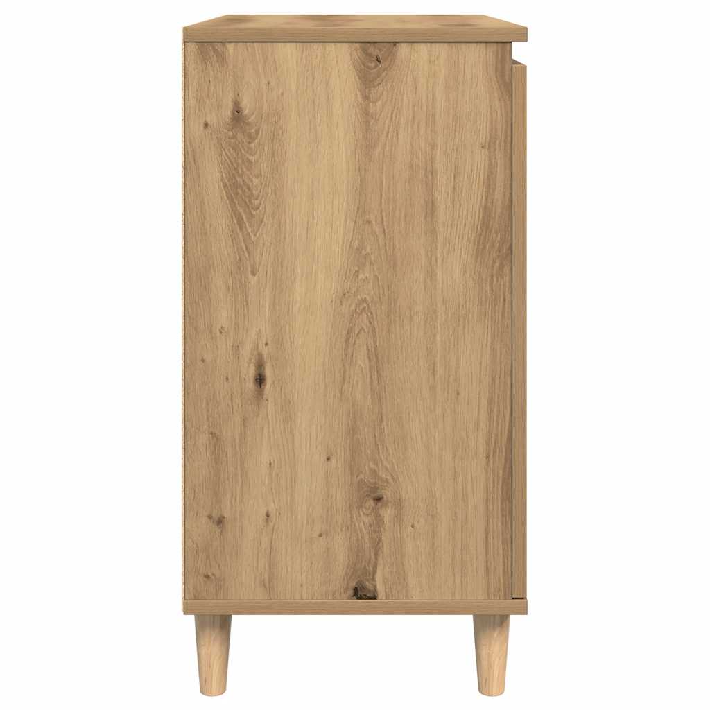 Buffet chêne artisanal 60x35x70 cm bois d'ingénierie - XIOS