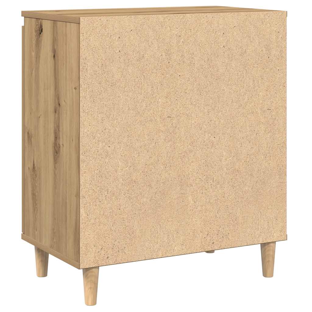 Buffet chêne artisanal 60x35x70 cm bois d'ingénierie - XIOS