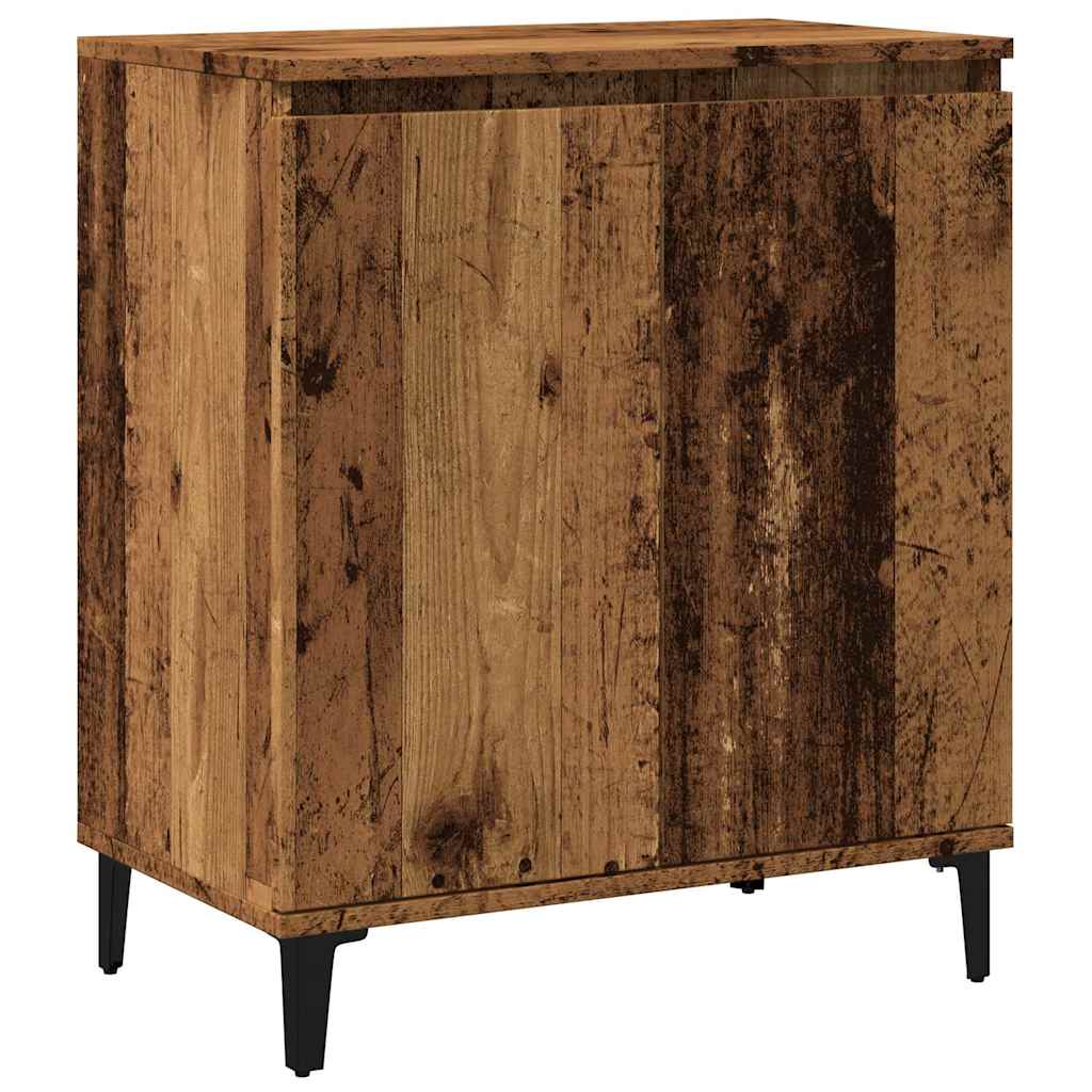 Buffet vieux bois 60x35x70 cm bois d'ingénierie - XIOS