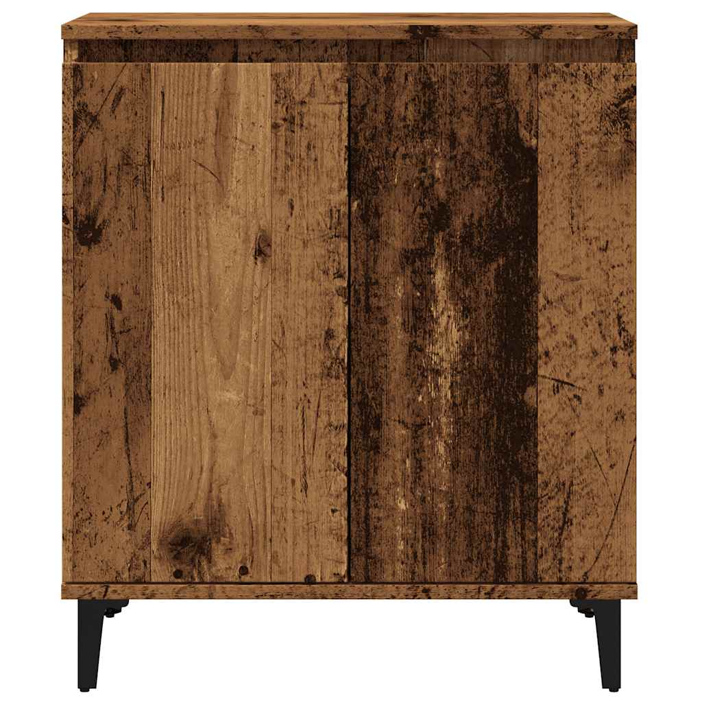 Buffet vieux bois 60x35x70 cm bois d'ingénierie - XIOS