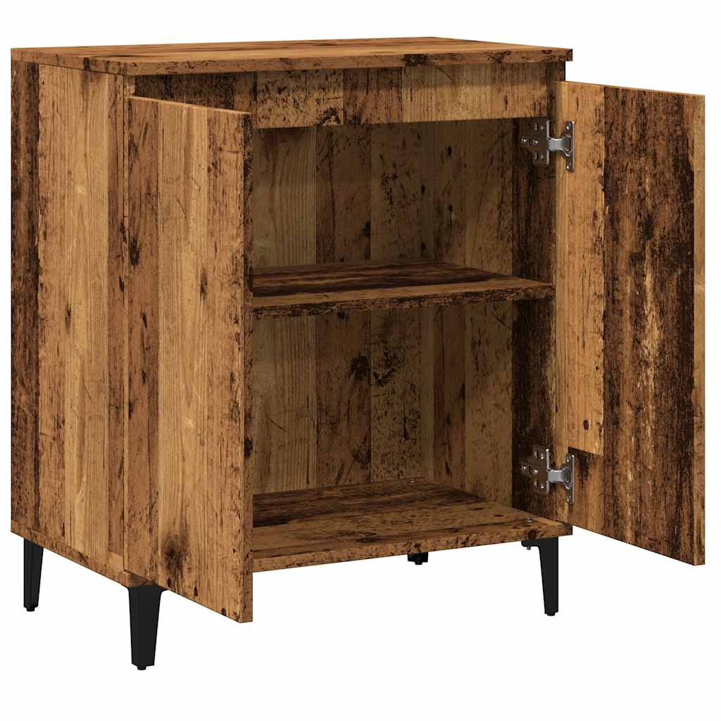 Buffet vieux bois 60x35x70 cm bois d'ingénierie - XIOS