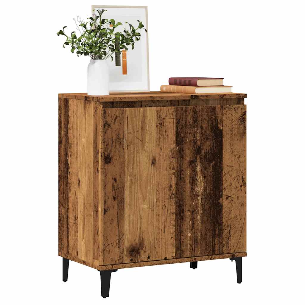 Buffet vieux bois 60x35x70 cm bois d'ingénierie - XIOS