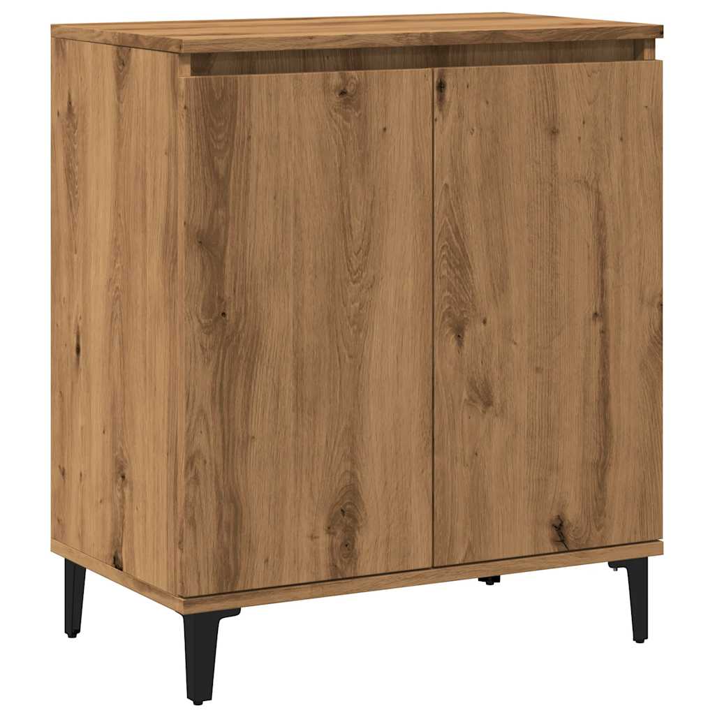 Buffet chêne artisanal 60x35x70 cm bois d'ingénierie - XIOS