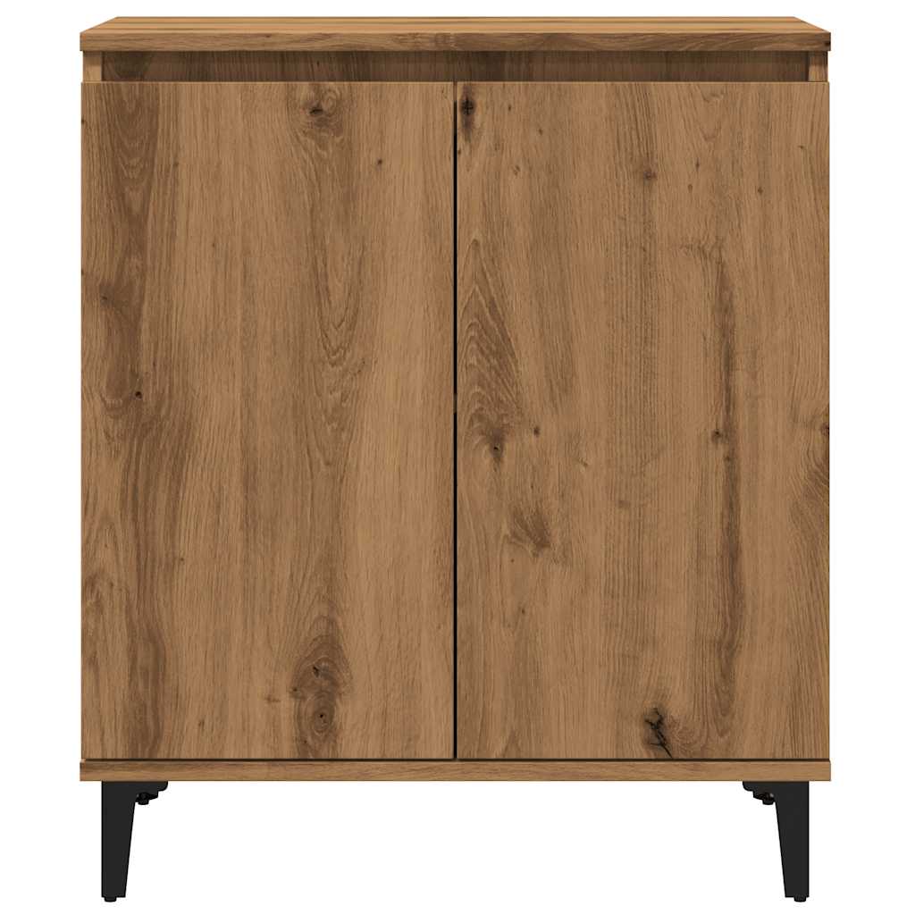 Buffet chêne artisanal 60x35x70 cm bois d'ingénierie - XIOS