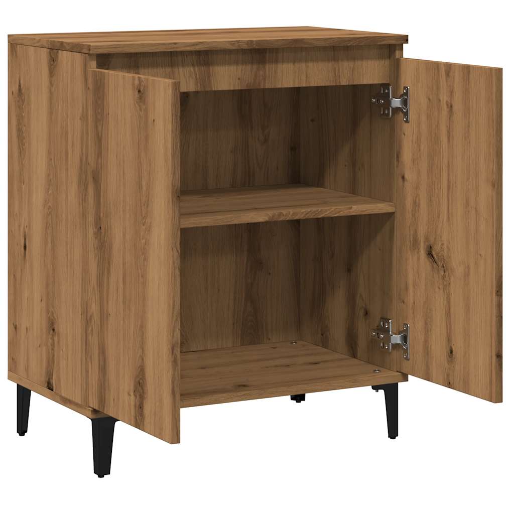 Buffet chêne artisanal 60x35x70 cm bois d'ingénierie - XIOS