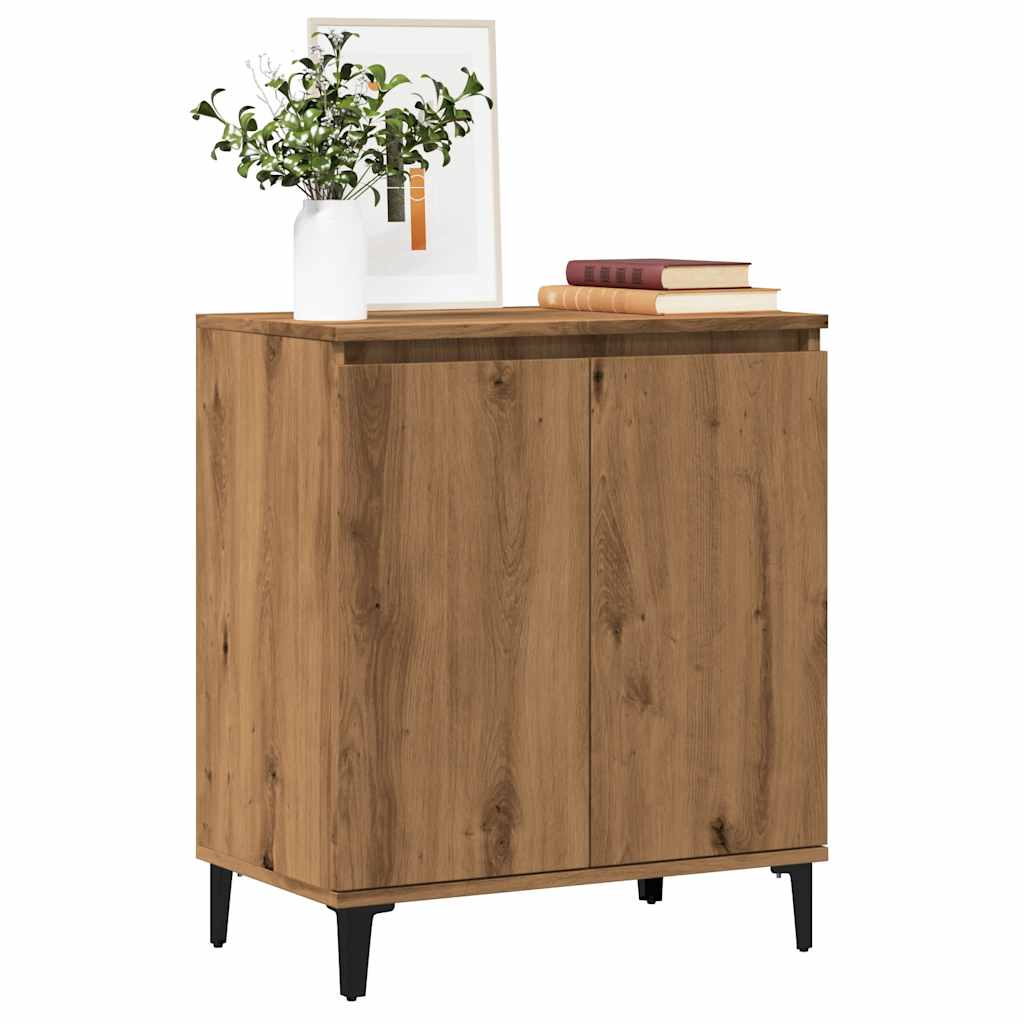 Buffet chêne artisanal 60x35x70 cm bois d'ingénierie - XIOS