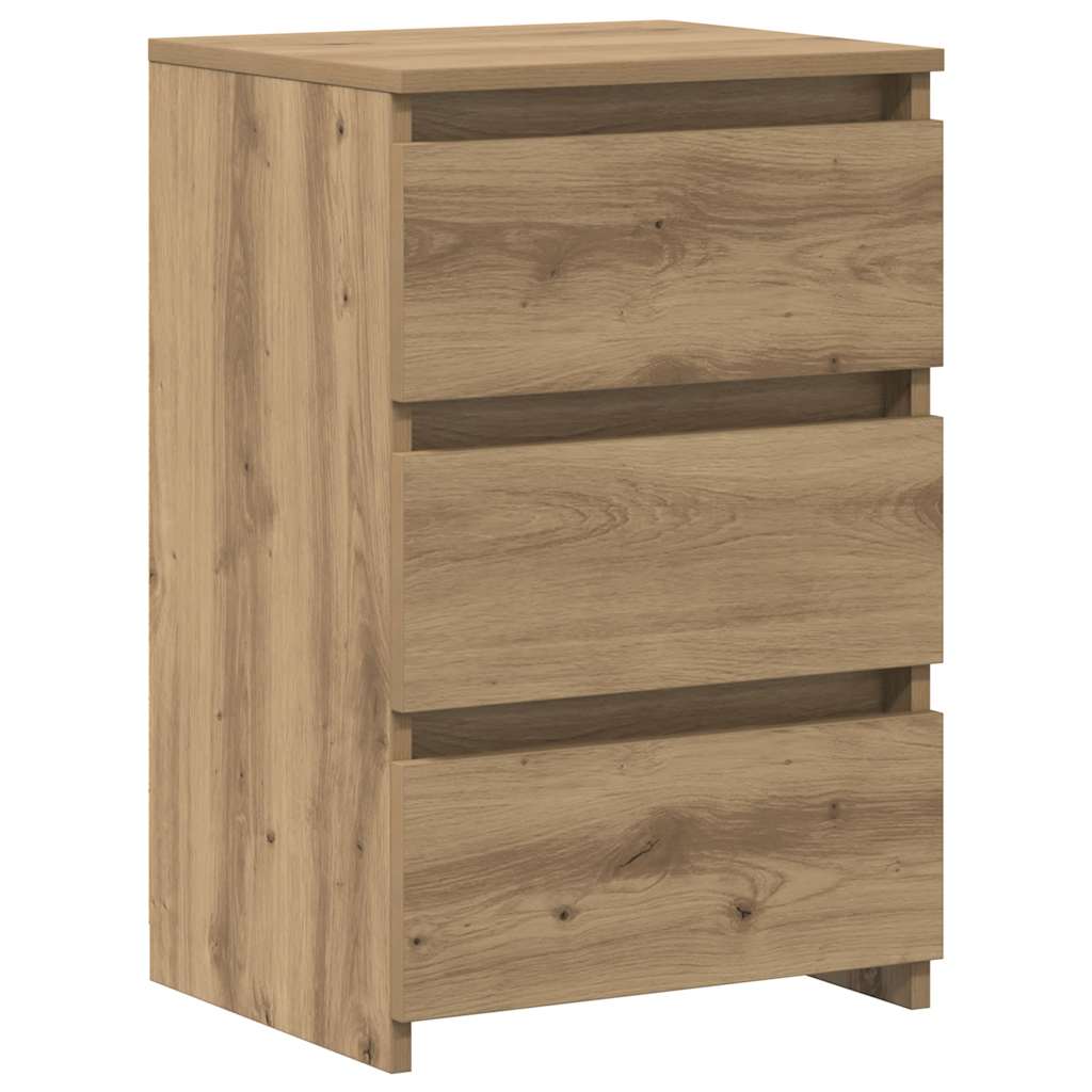 Tables de chevet 2 pcs chêne artisanal bois d'ingénierie - XIOS