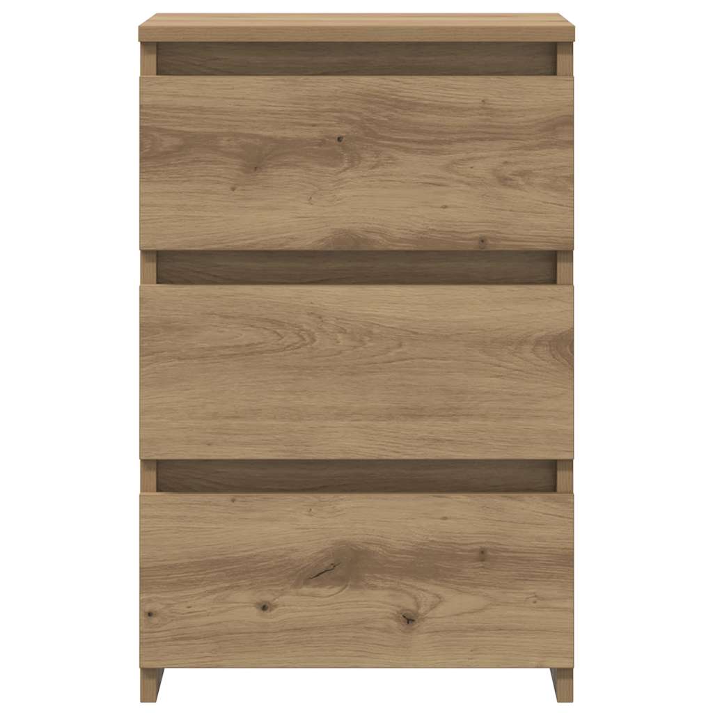 Tables de chevet 2 pcs chêne artisanal bois d'ingénierie - XIOS