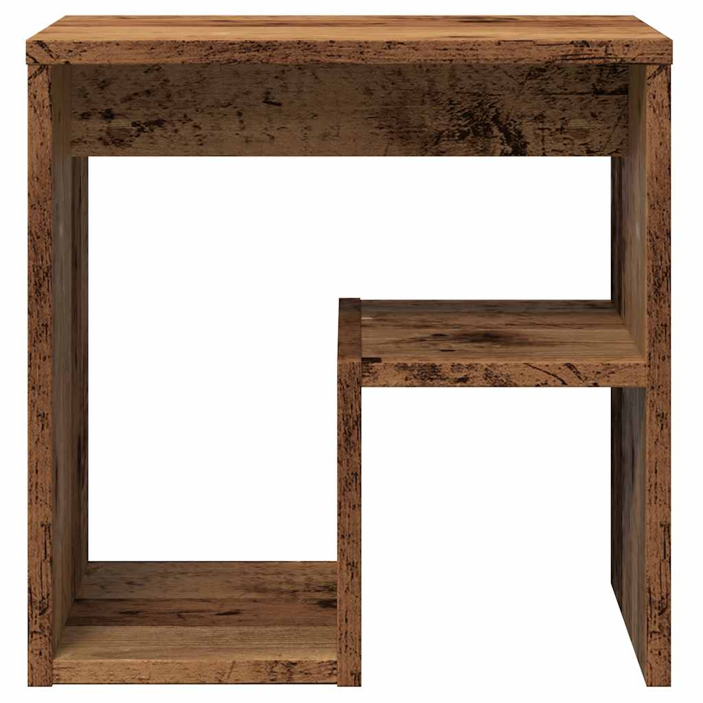 Tables de chevet 2 pcs vieux bois 40x30x40 cm bois d'ingénierie - XIOS