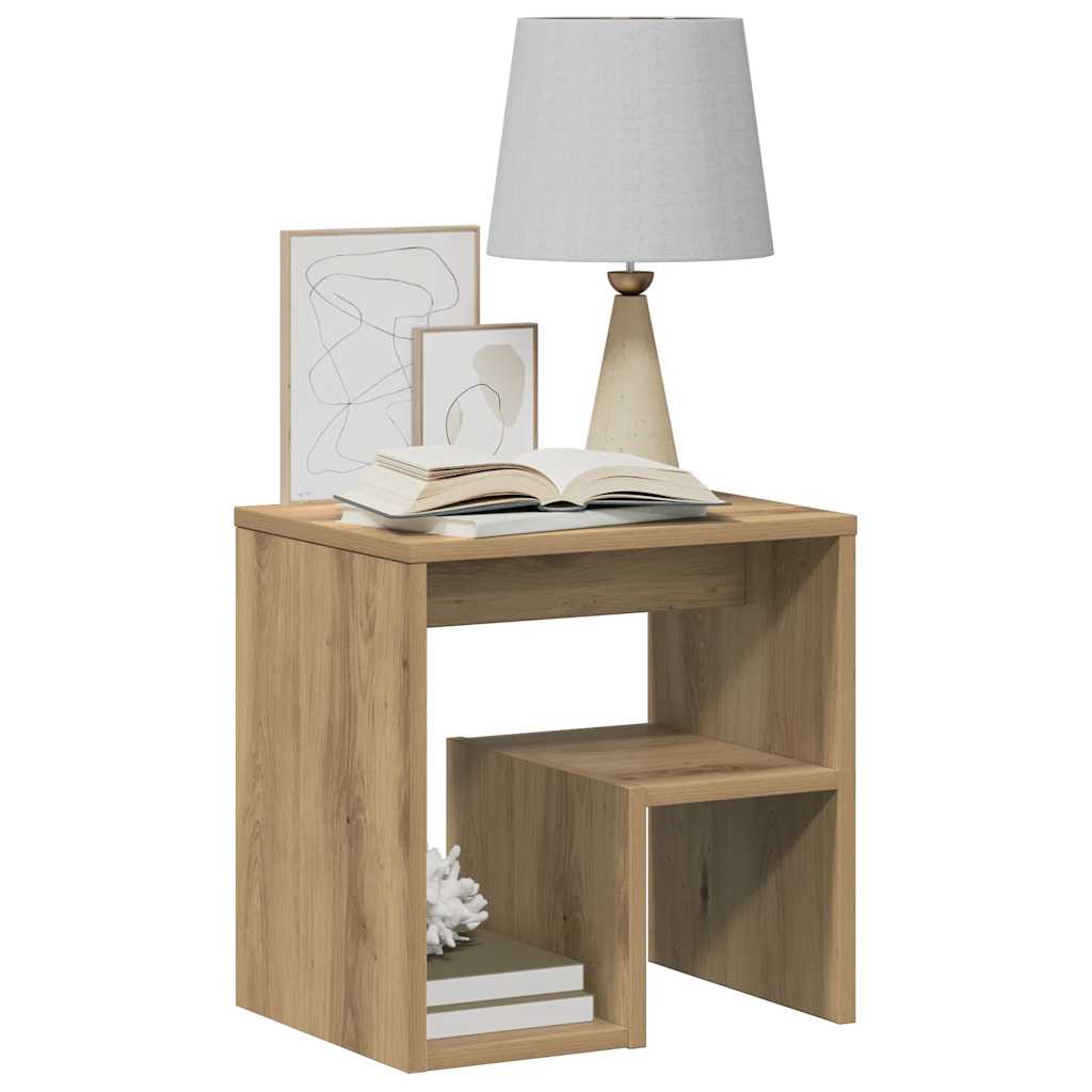 Tables de chevet 2 pcs chêne artisanal bois d'ingénierie - XIOS