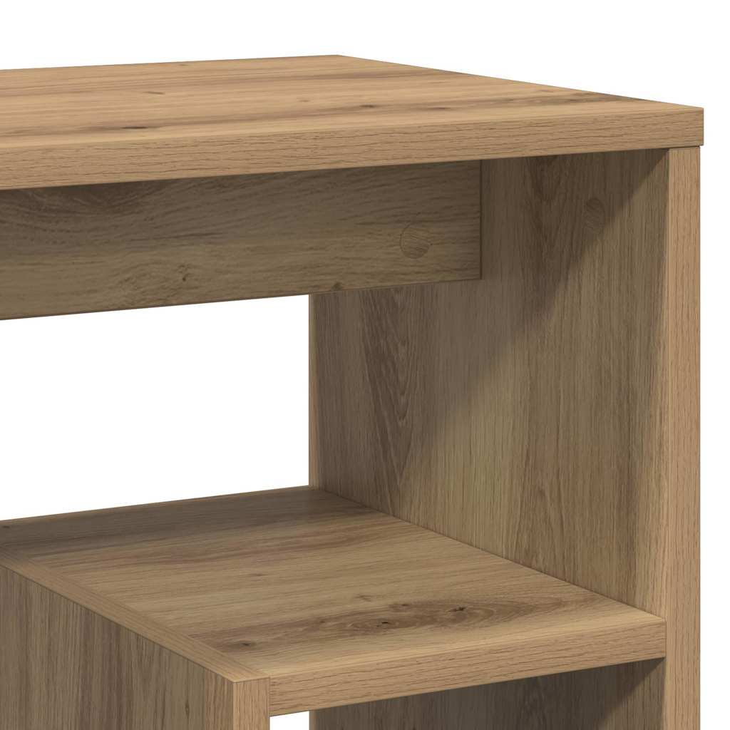 Tables de chevet 2 pcs chêne artisanal bois d'ingénierie - XIOS