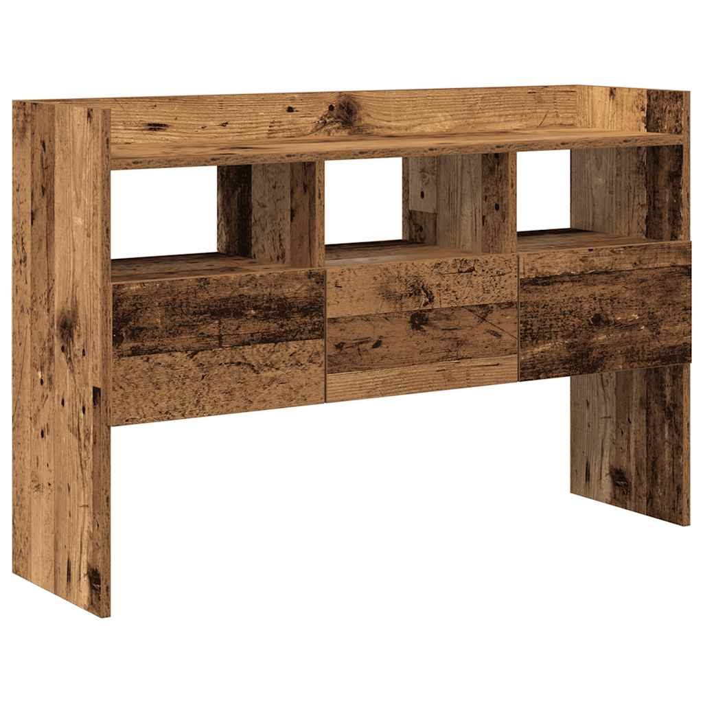 Buffet vieux bois 105x30x70 cm bois d'ingénierie - XIOS