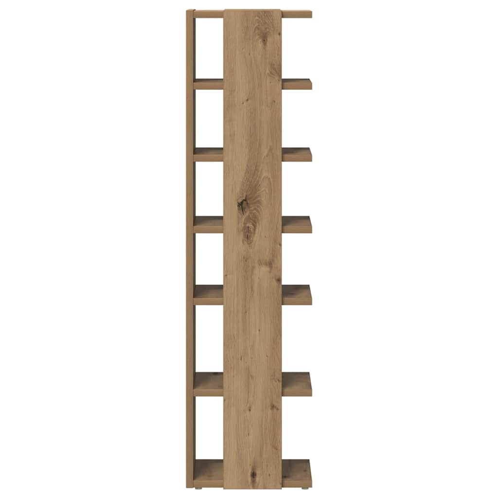 Armoire à chaussures chêne artisanal bois d'ingénierie - XIOS