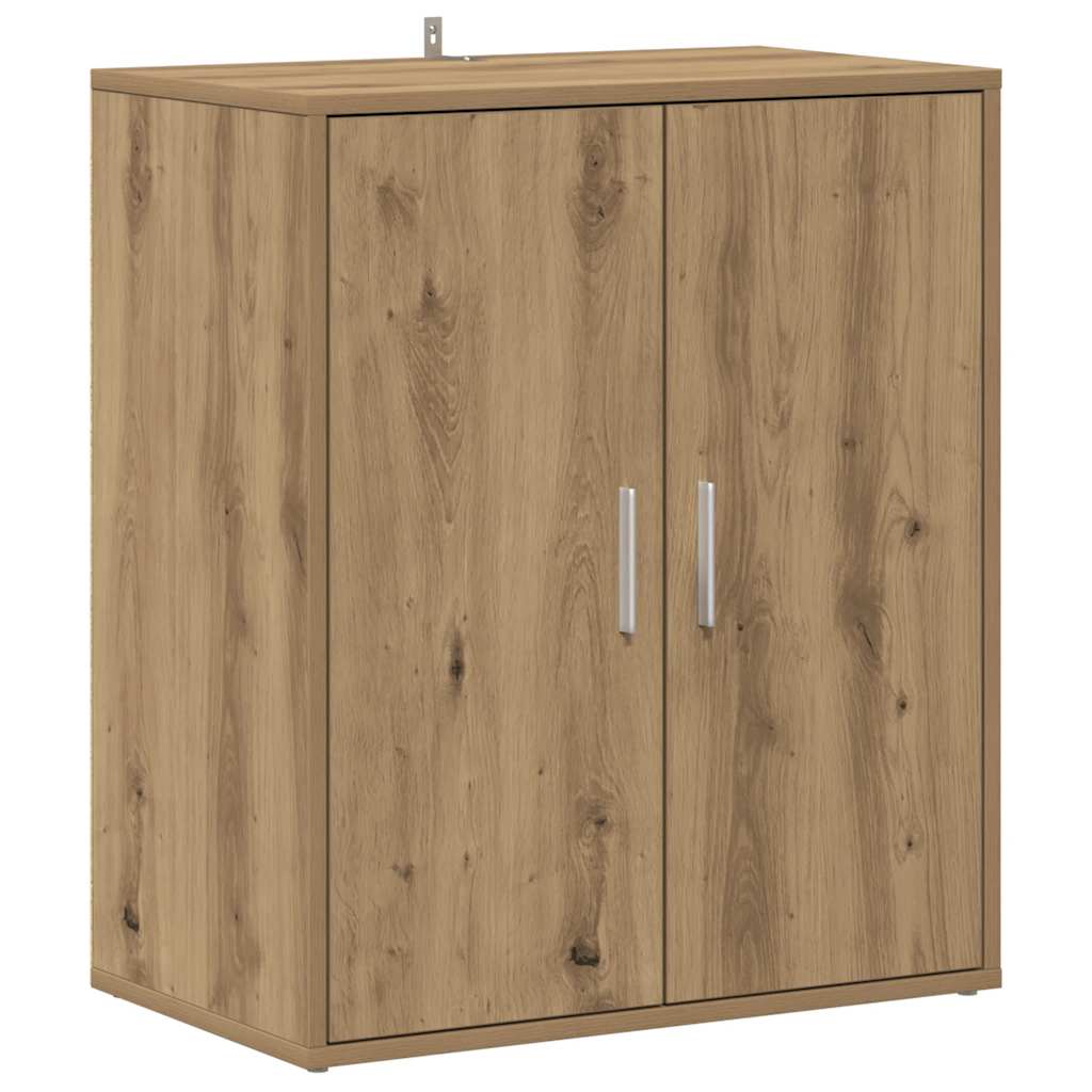 Armoire à chaussures chêne artisanal bois d'ingénierie - XIOS