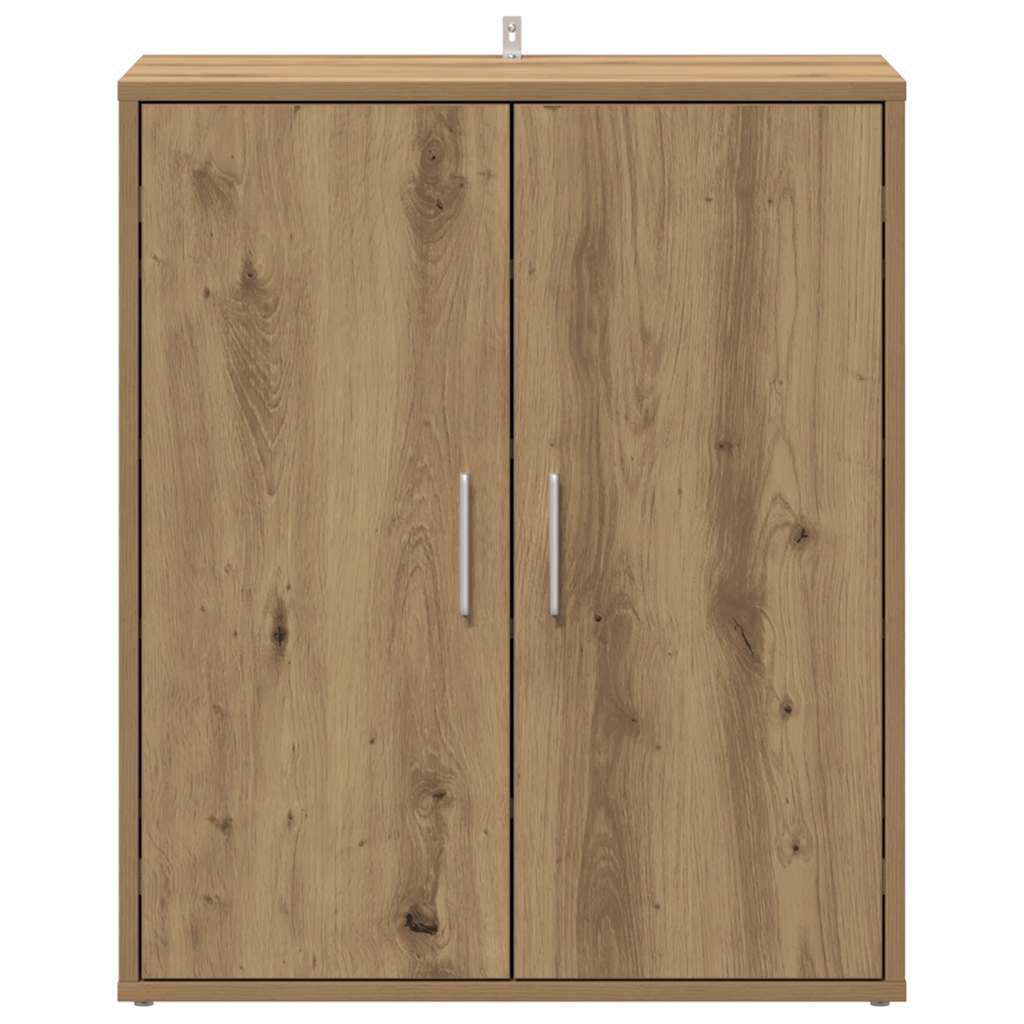 Armoire à chaussures chêne artisanal bois d'ingénierie - XIOS