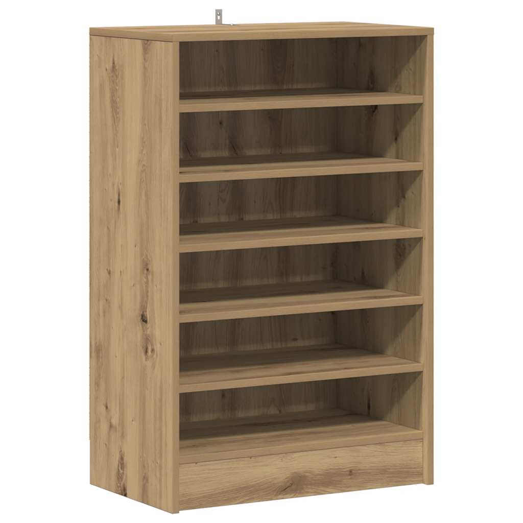 Armoire à chaussures chêne artisanal bois d'ingénierie - XIOS