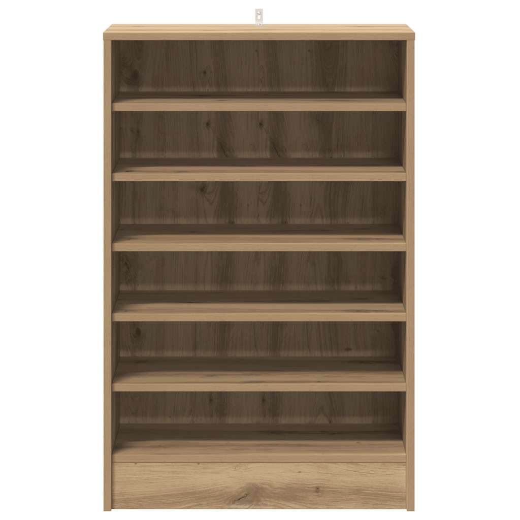 Armoire à chaussures chêne artisanal bois d'ingénierie - XIOS