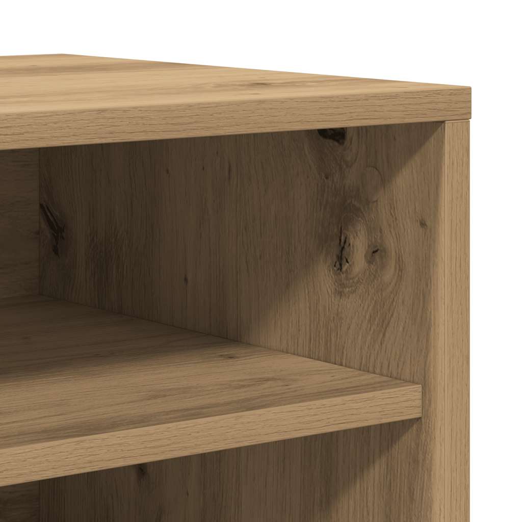 Armoire à chaussures chêne artisanal bois d'ingénierie - XIOS