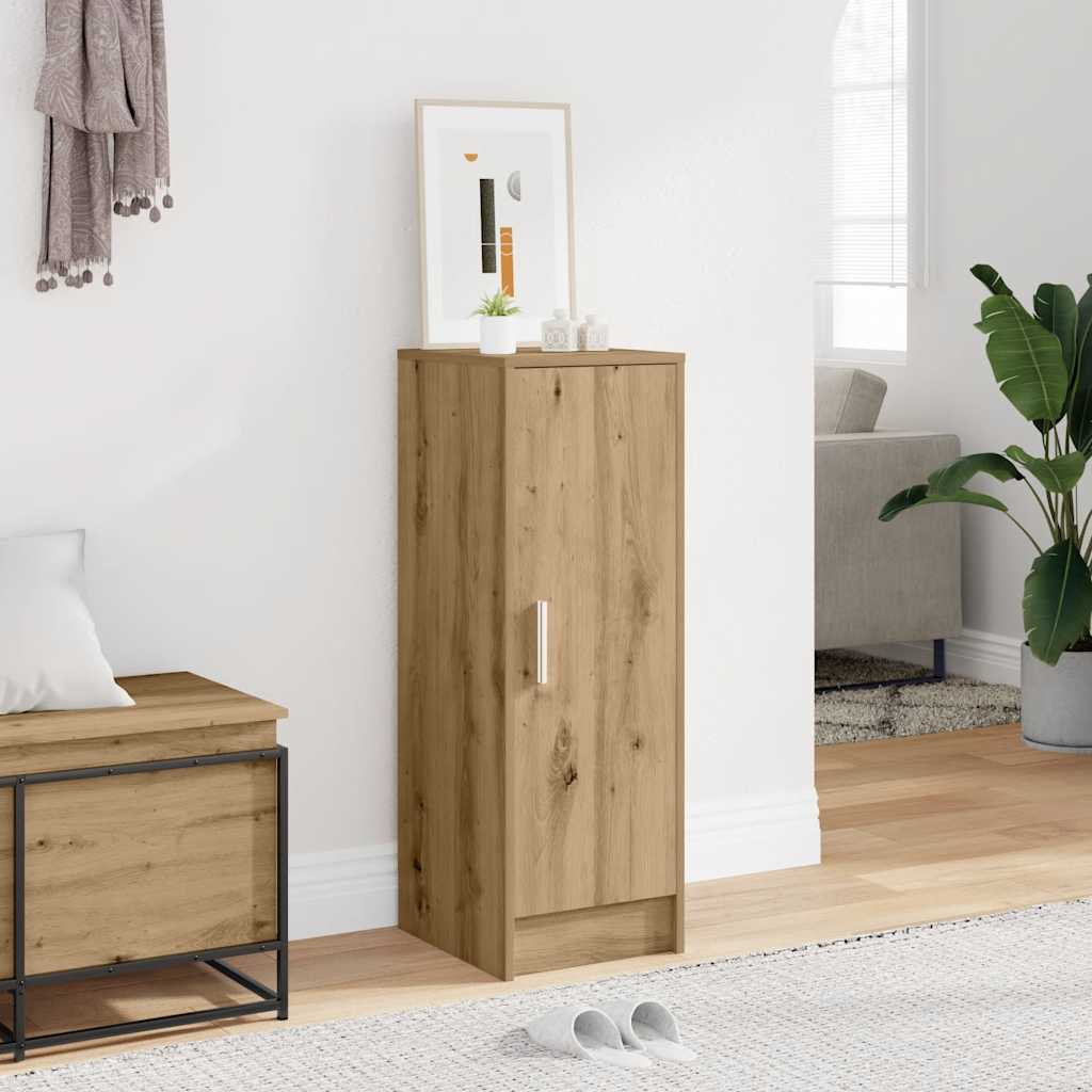 Armoire à chaussures vieux bois 32x35x92 cm bois d'ingénierie - XIOS