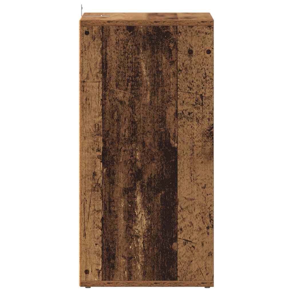 Armoires à chaussures 2 pcs vieux bois bois d'ingénierie - XIOS