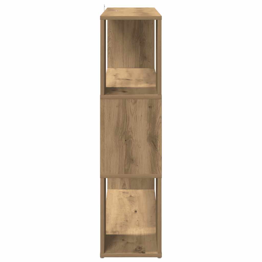 Bibliothèque/Séparateur de pièce chêne artisanal 100x24x94 cm - XIOS