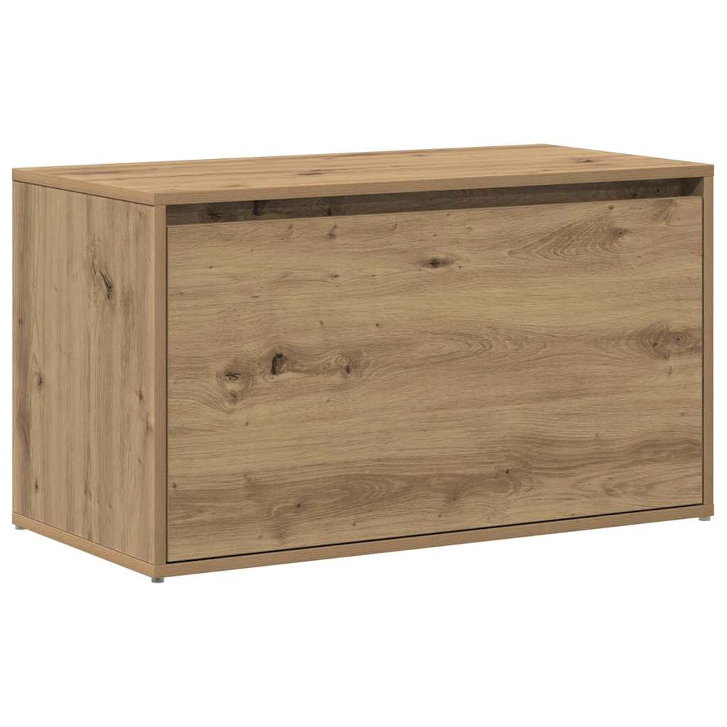 Banc d'entrée 80x40x45 cm chêne artisanal bois d'ingénierie - XIOS