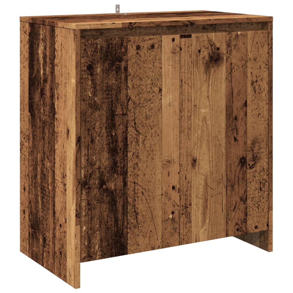Buffet vieux bois 70x41x75 cm bois d'ingénierie - XIOS