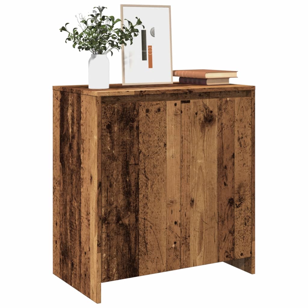Buffet vieux bois 70x41x75 cm bois d'ingénierie - XIOS
